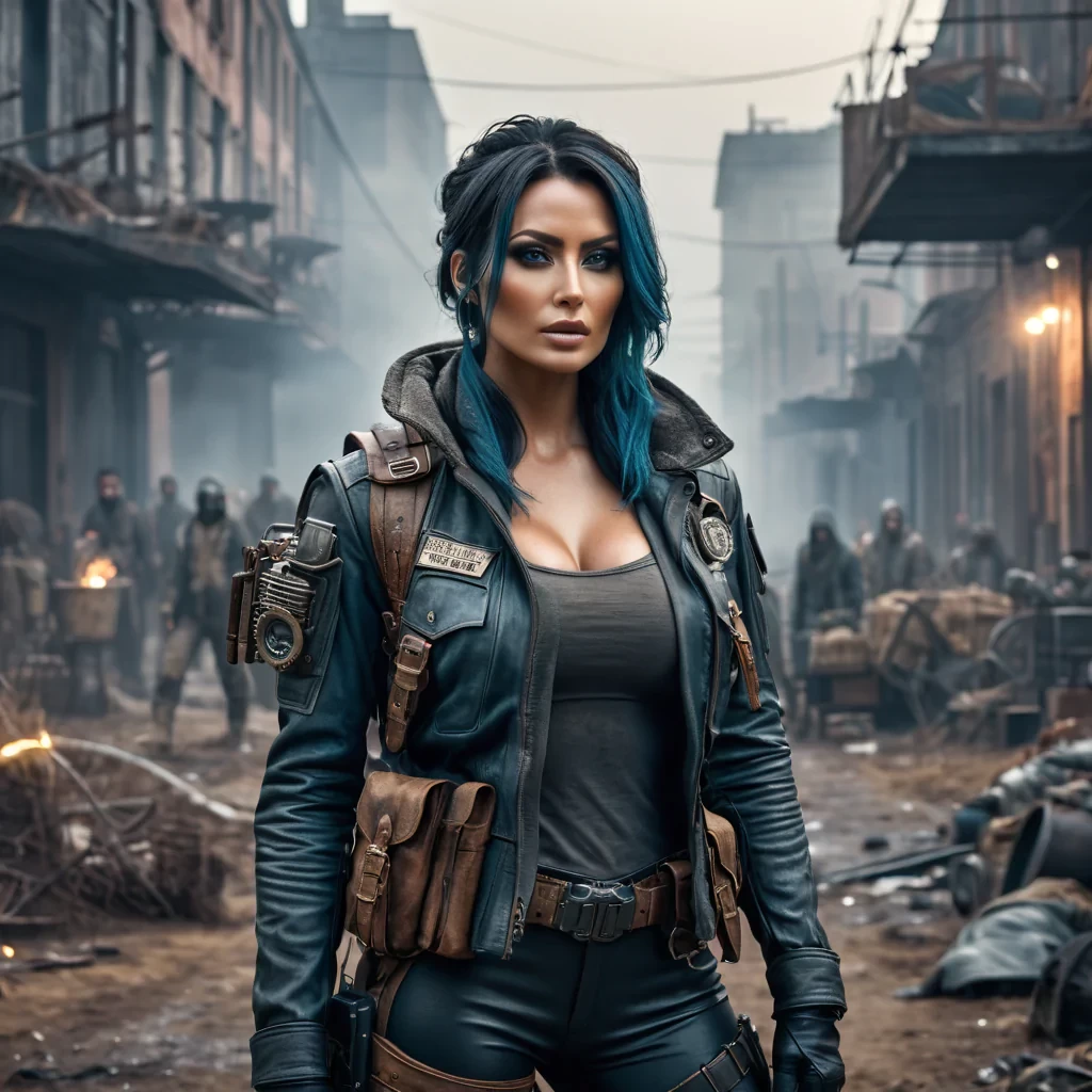 post apocalyptic dystopian world