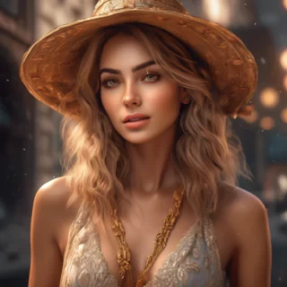 breathtaking, enhance style of beautiful woman, award-winning, professional, highly detailed, enhance style, 8k