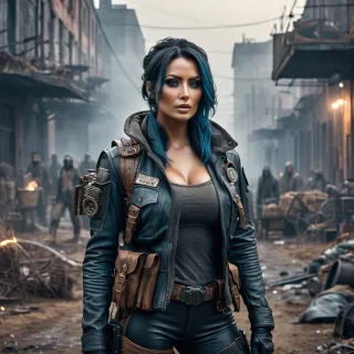 post apocalyptic dystopian world